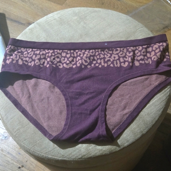 Auden Purple and Brown Leopard Print Panties - Picture 1 of 1
